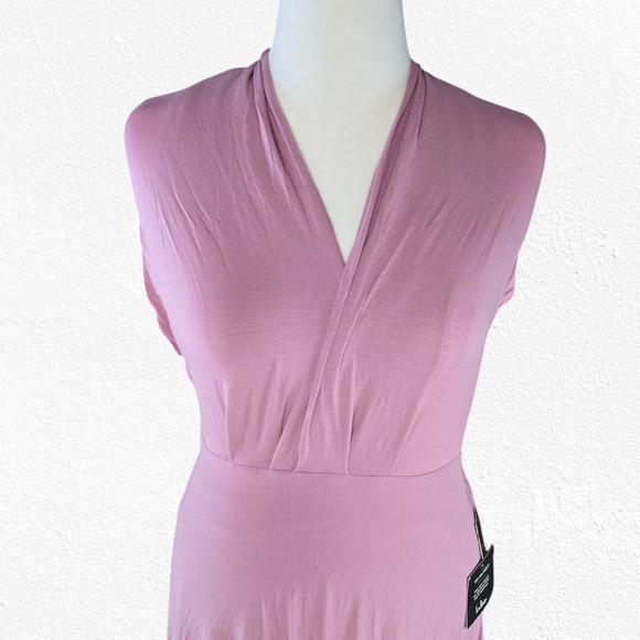 Lulus Mauve Pink Purple Formal Boho Maxi Tricks of the Trade Dress Size Medium - Picture 5 of 16